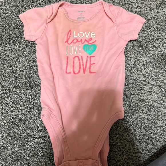 Carter's Other - Carter’s onesie pink.